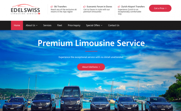 Edelswiss-Limousine.ch Website Review