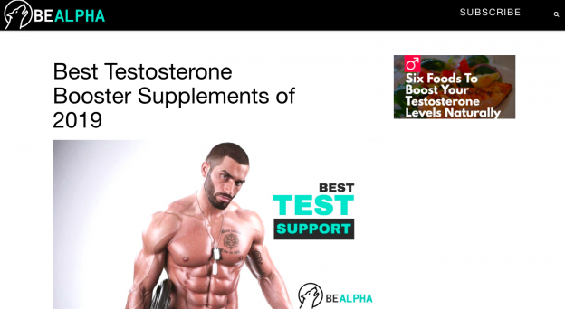 Naturaltestosteronepills.com - Website Review